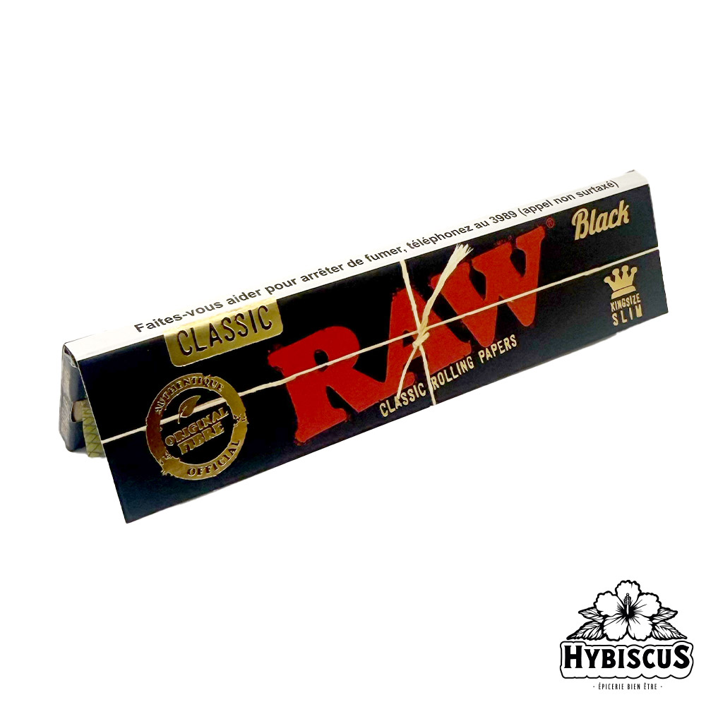 Feuilles Slim Black