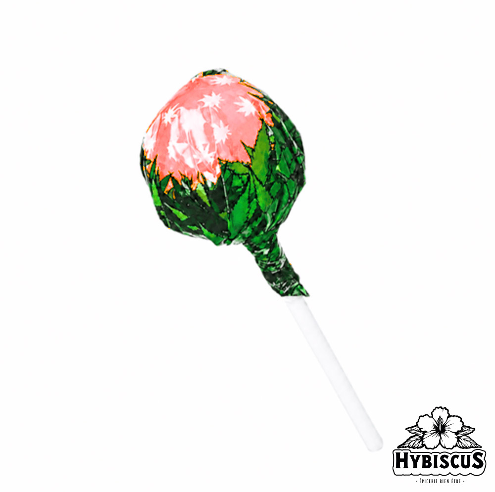 Sucette Bubble gum x Strawberry Haze