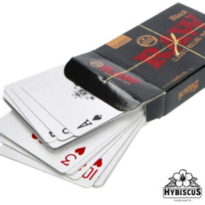 Jeu de cartes Black RAW