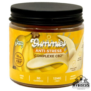 Gummies Anti-stress Banane Complexe de CB2