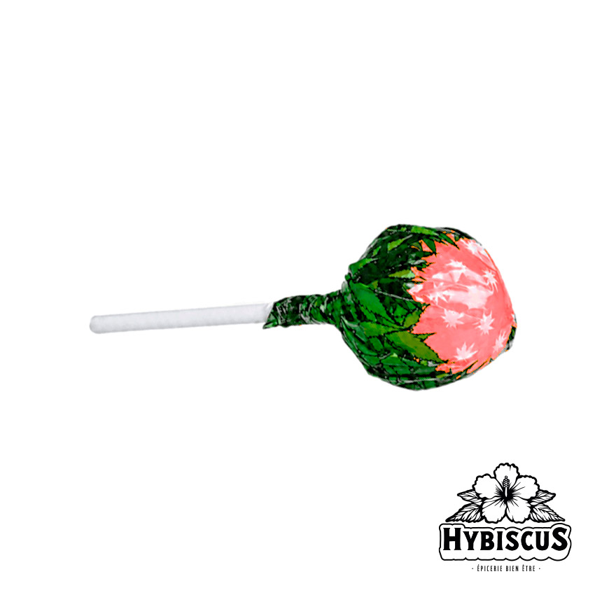 Sucette Bubble gum x Strawberry Haze