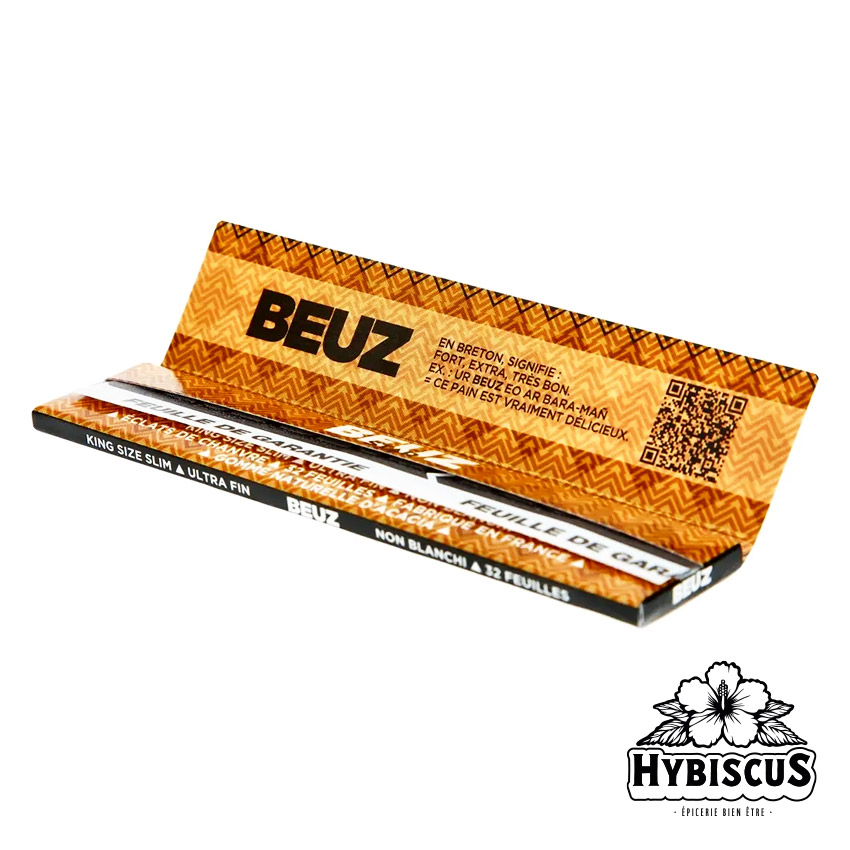 Feuille Star marron slim