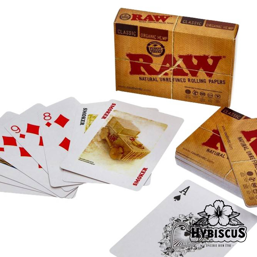 Jeu de Cartes Classic Raw